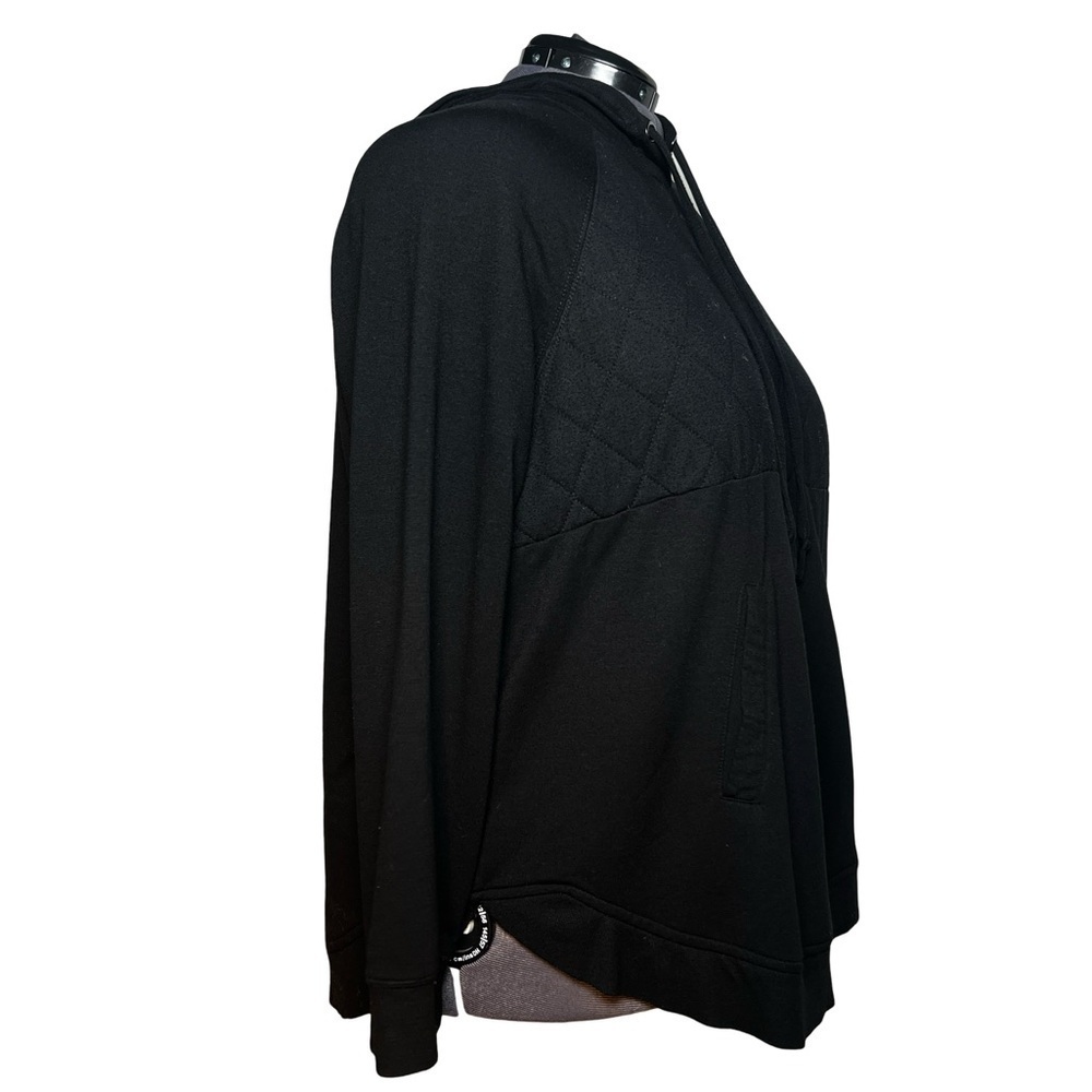 Maurices Solid Quilted Front Pullover Hoodie (Siz… - image 2